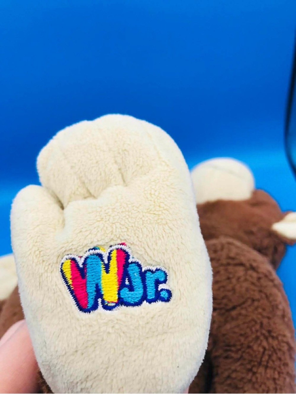 Authentic Ganz Webkinz Junior Monkey - 12" Brown & Beige Rare Plush - Picture 10 of 11